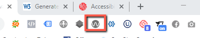wave evaluation tool chrome extension